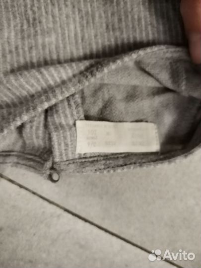 Платье Zara для девочки серое