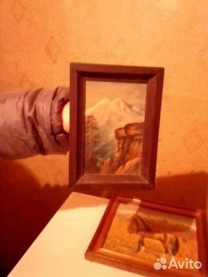 Картина на холсте красками