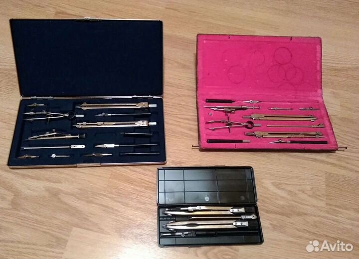 Готовальня СССР нчк-14-1-01 У14 нч-8-Ш-02