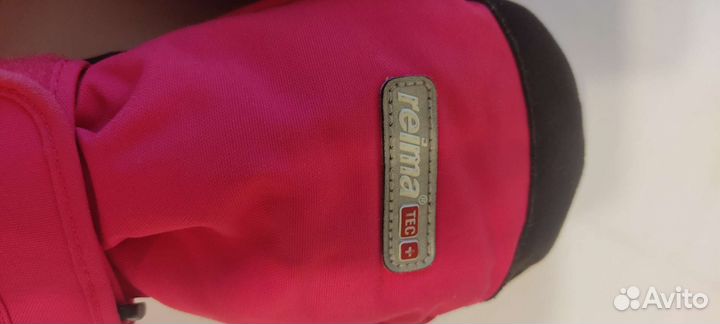 Краги варежки reima tek+1 зимние