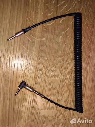 Аудиокабель 3.5 мм/3.5 мм, 1.9 м, черный