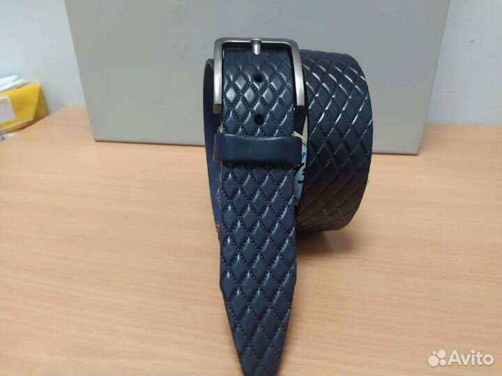 Ремень мужской кожаный. Новый