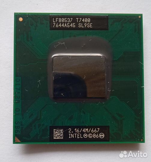 Процессор для ноутбука T7400