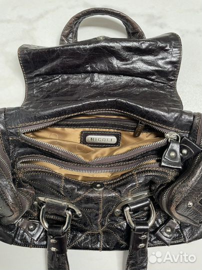 Сумка женская натуральная кожа Nicoli (Италия)