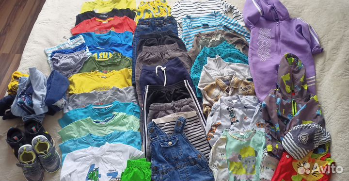Детские вещи на мальчика пакет