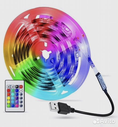 Светодиодная лента с пультом
