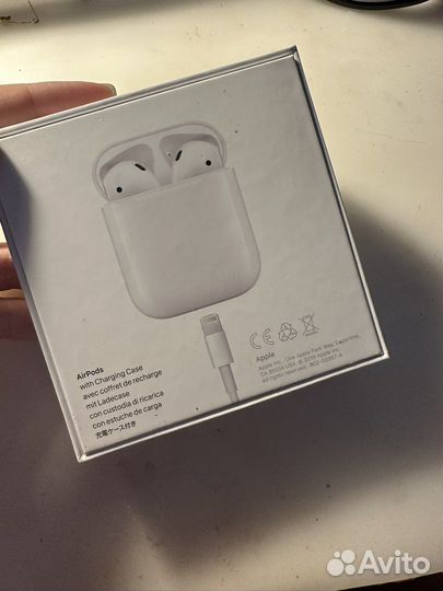 Беспроводные наушники apple airpods 1