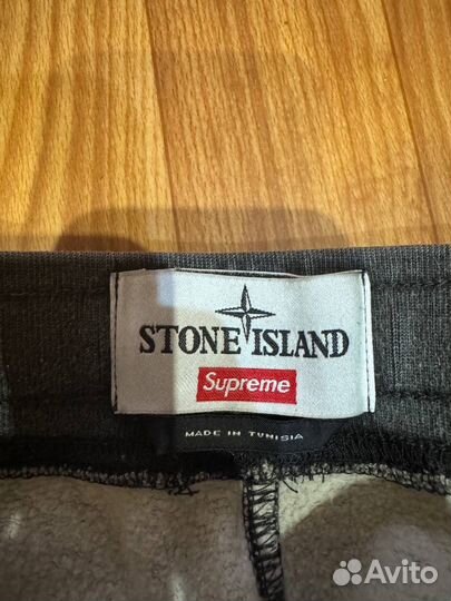 Штаны Stone Island Supreme оригинал