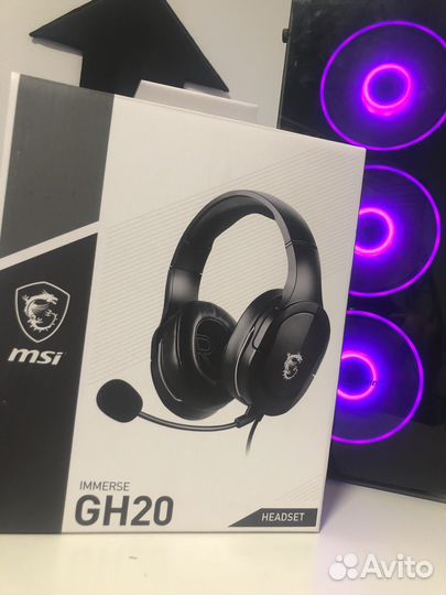 Игровые наушники msi