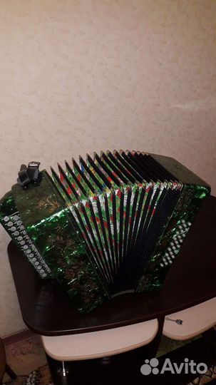 Гармонь Тульская 27на25 в соль мажор