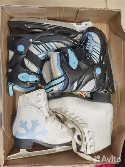 Детские коньки