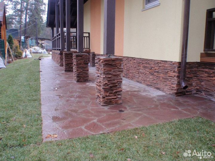 Плитняк Лемезит для дорожек, площадок и парковок