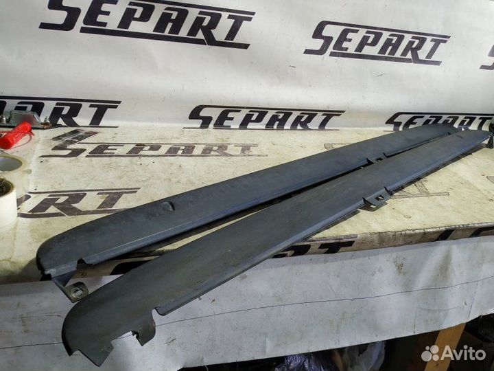 Накладка на порог наружная Volkswagen Golf Gti VI