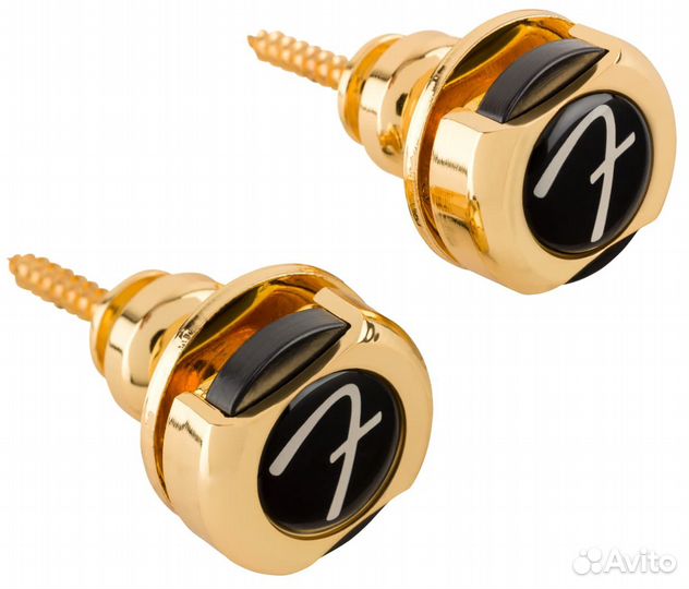 Стреплоки Fender Infinity Strap Locks (Gold)