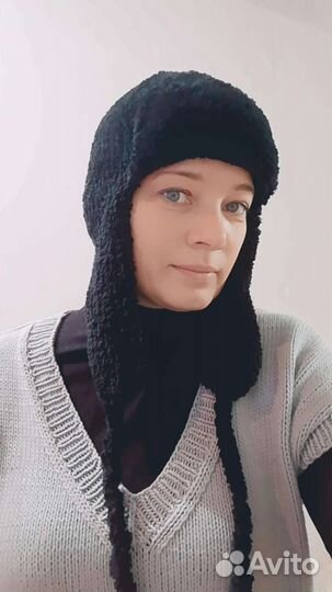 Шапка ушанка новая ручной работы