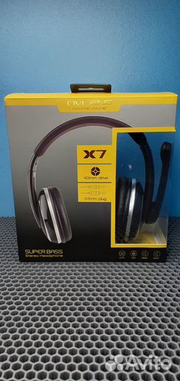 Игровые Стерео Наушники X7 Super Bass c Микрофоном