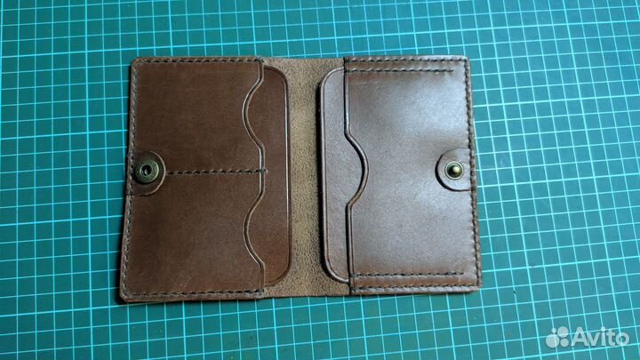 Бумажник автомобилиста из натуральной кожи