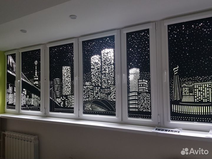 Перфорированные рулонные шторы,жалюзи