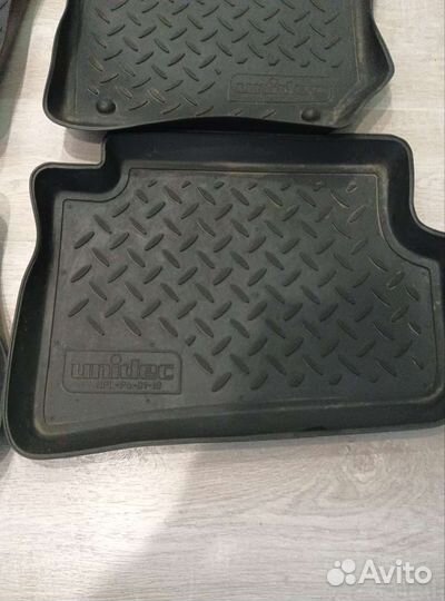 Автомобильные коврики резиновые skoda fabia