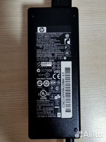 Блок питания для ноута HP с иглой (ADP-90WH B DC)