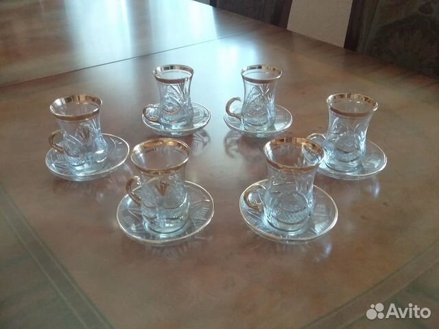 Новый Турецкий чайный сервиз