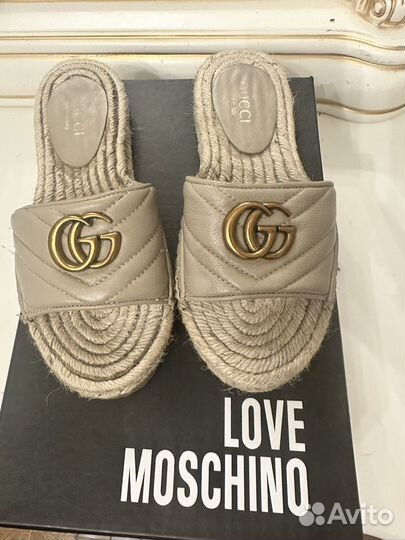 Эспадрильи gucci