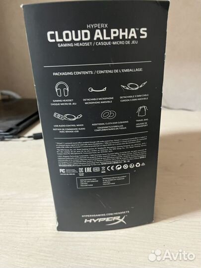 Наушник HyperX Cloud Alpha S