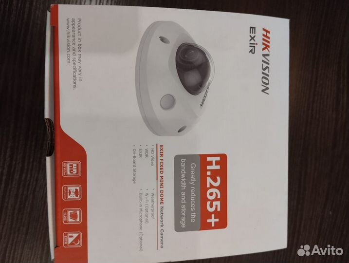 Камера IP Hikvision DS-2CD2543G0-IWS(4mm)