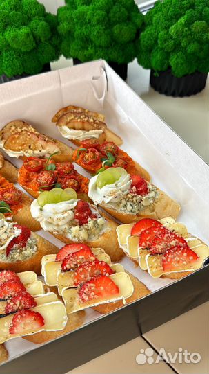 Фуршетные закуски, кейтеринг, гастробоксы