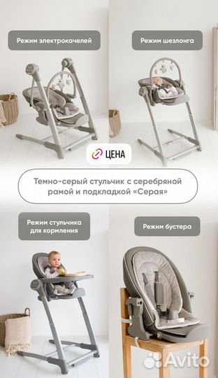 Стульчик для кормления 3 в 1 my little chair