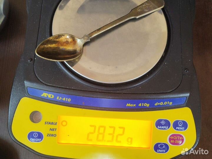 Серебряные ложки 84 пробы