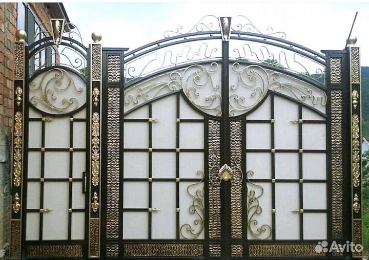 Кованные ворота