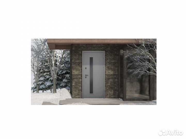 Дверь входная металлическая с терморазрывом