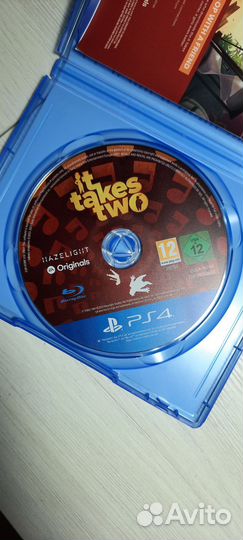 Диск на ps4 it takes two