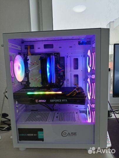 Игровой пк msi rtx 3060 ryzen 7 3700x 8 32озу