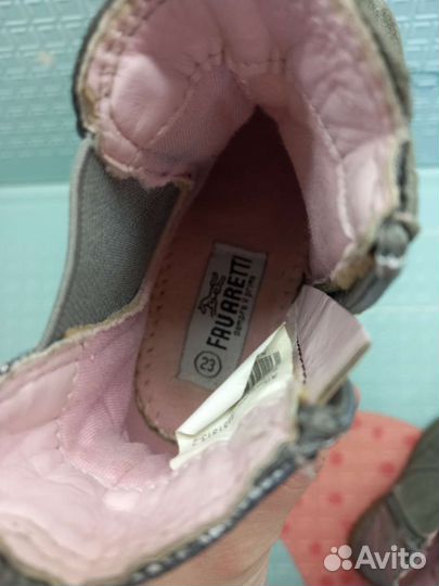 Ботинки демисезонные 23размер