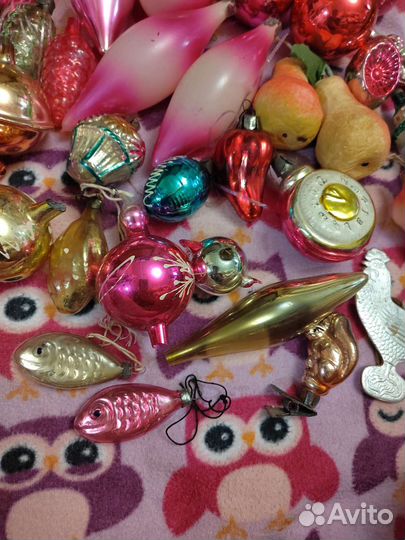 Ёлочные игрушки СССР
