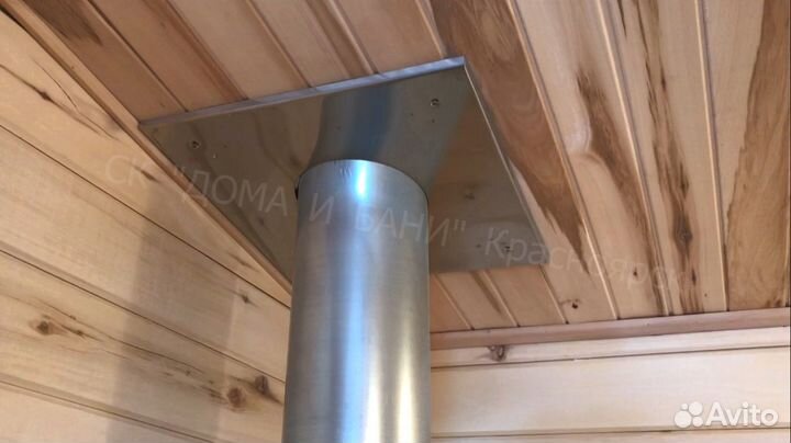 Баня с террасой и без