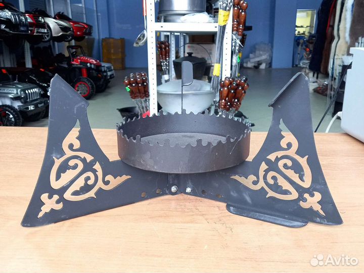 Подставка с угольницей разборная