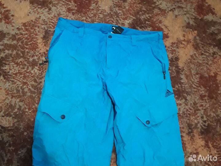 Утепленные зимние штаны Адидас 52 размер