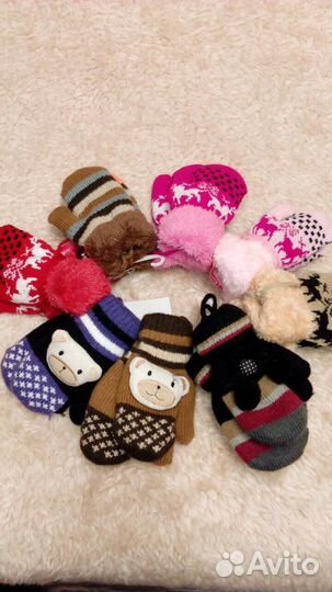 Шапки, варежки