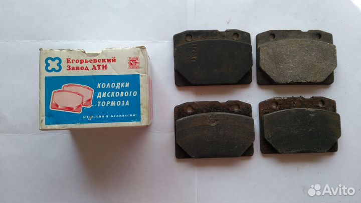 Тормозные колодки ваз 2101-2107 передние