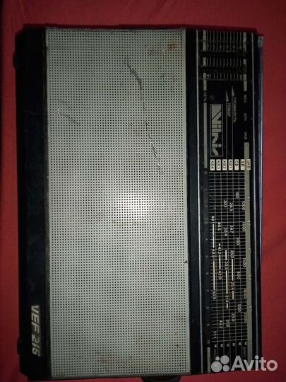 Радиола vef 216