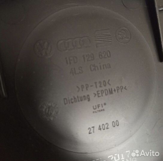 Фильтр воздушный двигателя VAG, 1F0 129 620