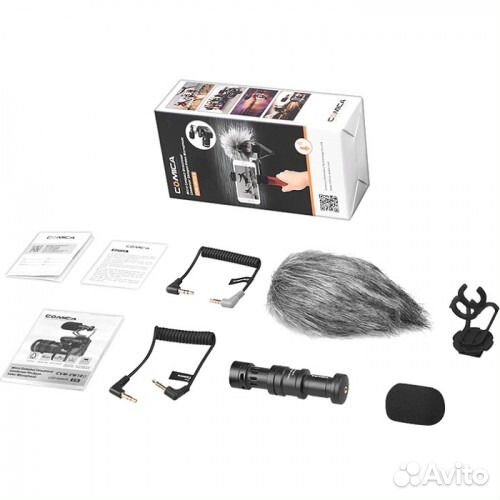 Накамерный микрофон Comica CVM-VM10II