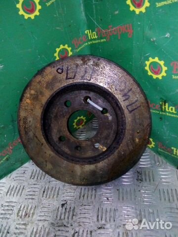 Тормозной диск передний правый Peugeot 406 седан