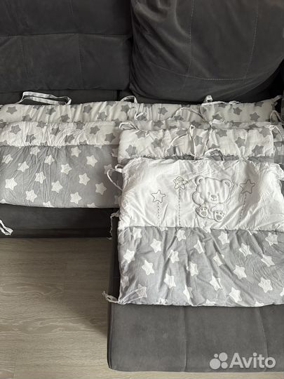 Бортики в детскую кроватку