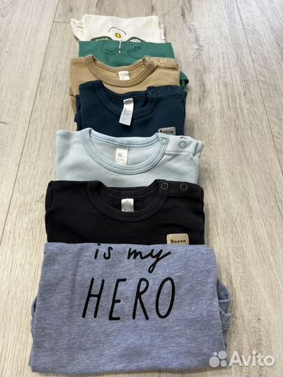 Боди для мальчика 80