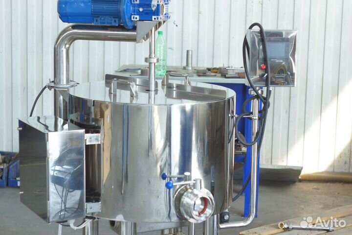 Сыроварня 300л. Пастеризатор молока