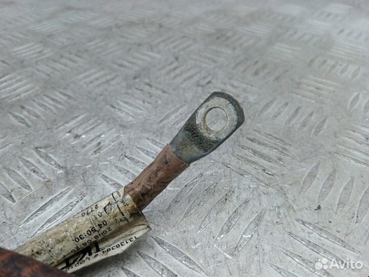 Клемма аккумулятора минус Opel Astra H